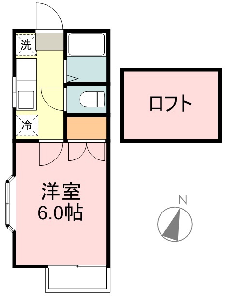 ヴィラコート水の森 間取り図