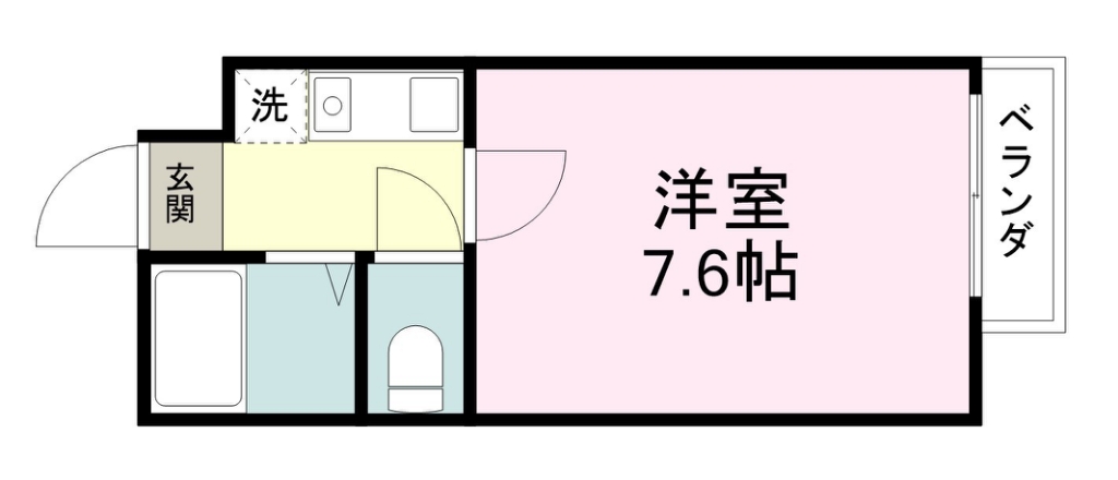 ベルシティ堤町 間取り図