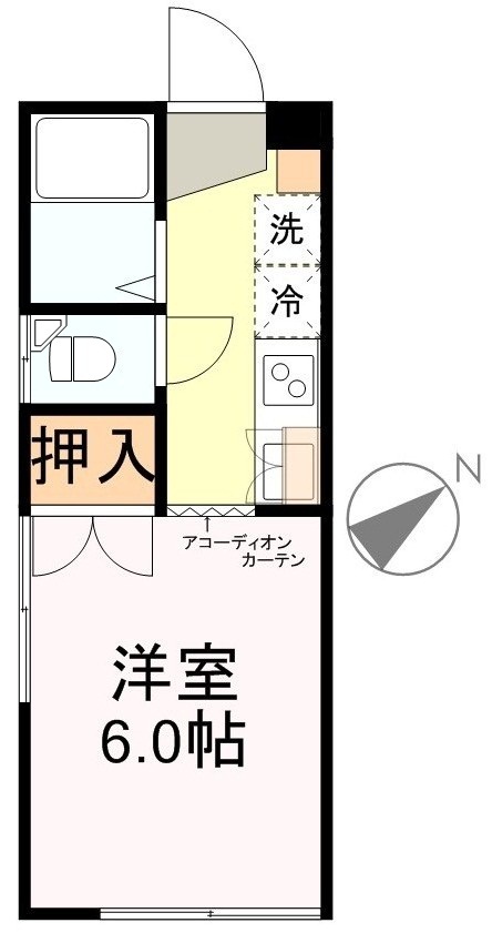 グリーンコーポ 間取り図