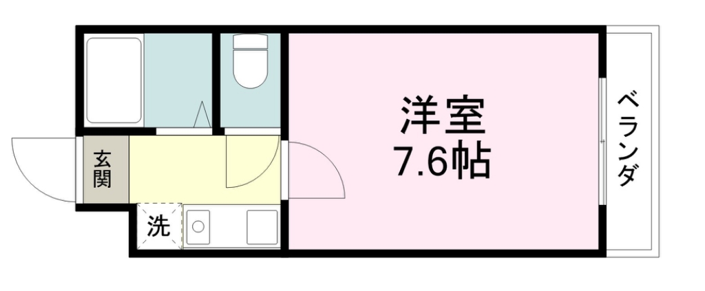 ベルシティ堤町 間取り図