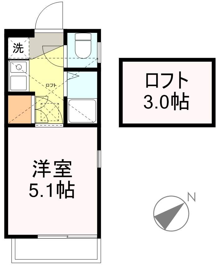 アップルハウス青山１ 間取り図