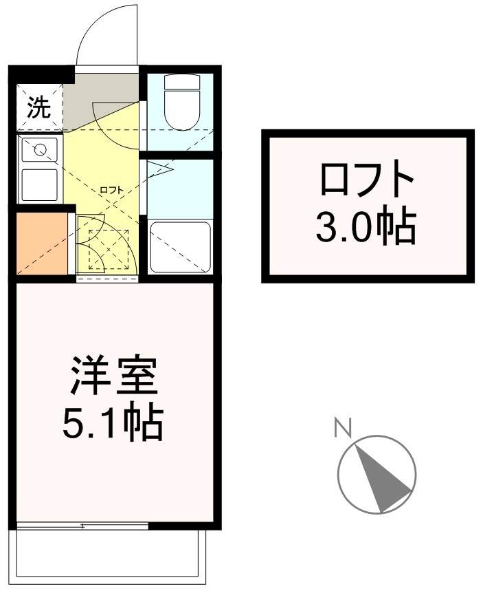 アップルハウス青山１ 間取り図