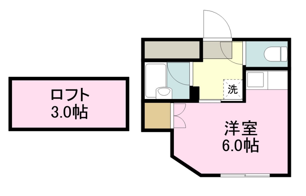 メゾン　ド　セルクルセット 間取り図