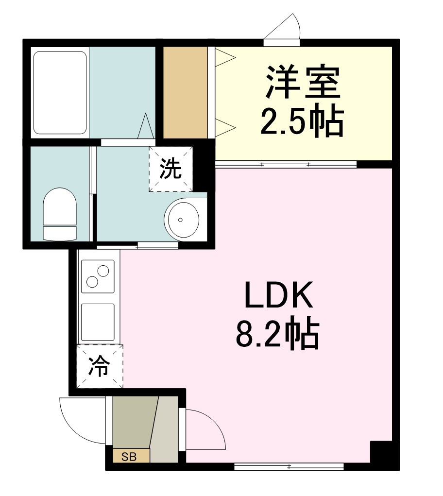 メゾン・ド・ミーゼ 間取り図