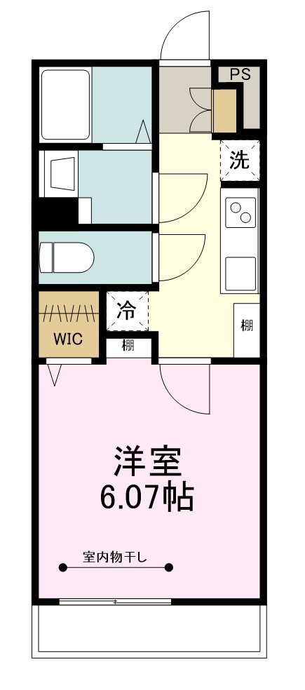 シンセーロ通町 間取り図