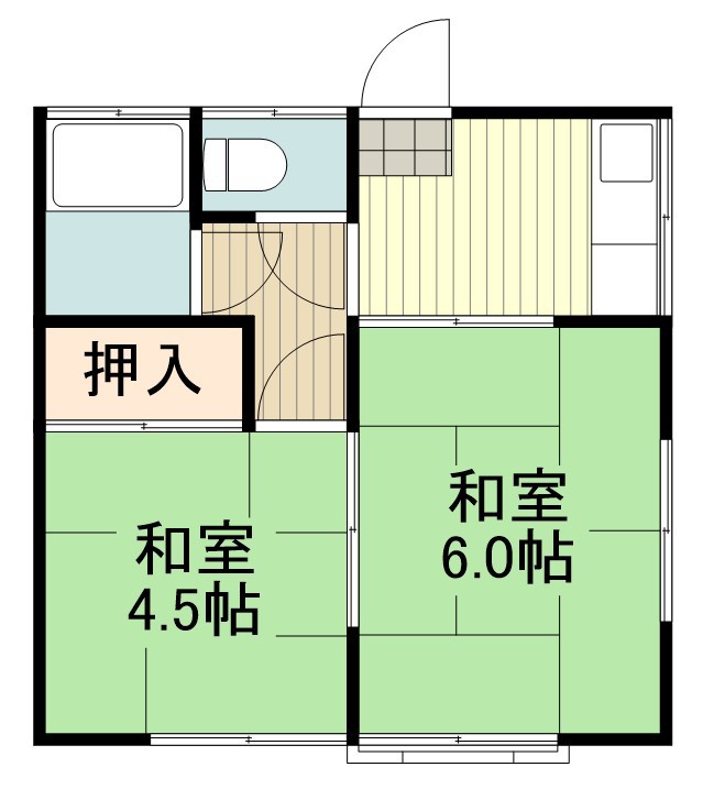 あすなろ荘 間取り図