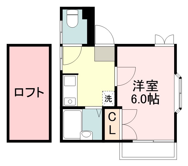 エトワールあけぼの町 間取り図