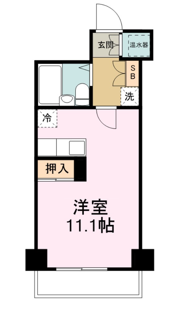 ブライトシティ柏木 間取り図