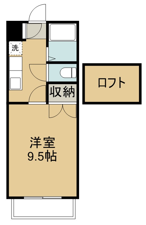 ヴァルーンレイム２１ 105号室 間取り