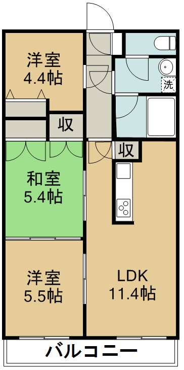 Ｆ・シャルマン 間取り図