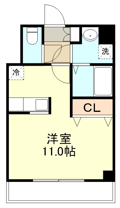 サンヒルズ 402号室 間取り