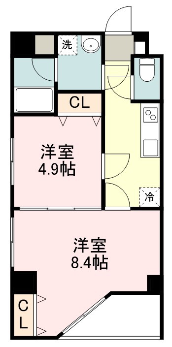 ボヌール・エスト 間取り図