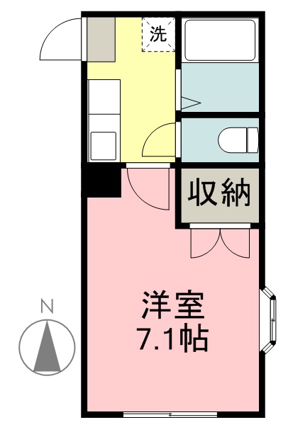 サンヒルズ旭ヶ丘 間取り図