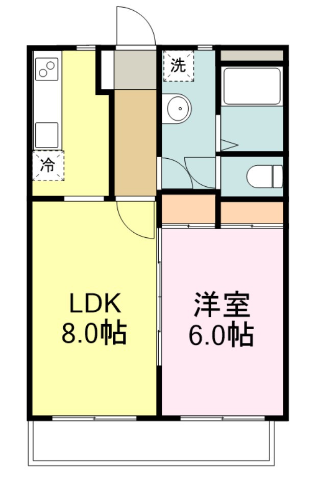 カーサプリメーラ 間取り図