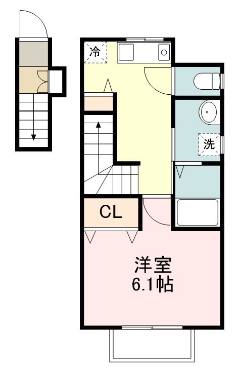 ＣＣＲ２０１８ 205号室 間取り