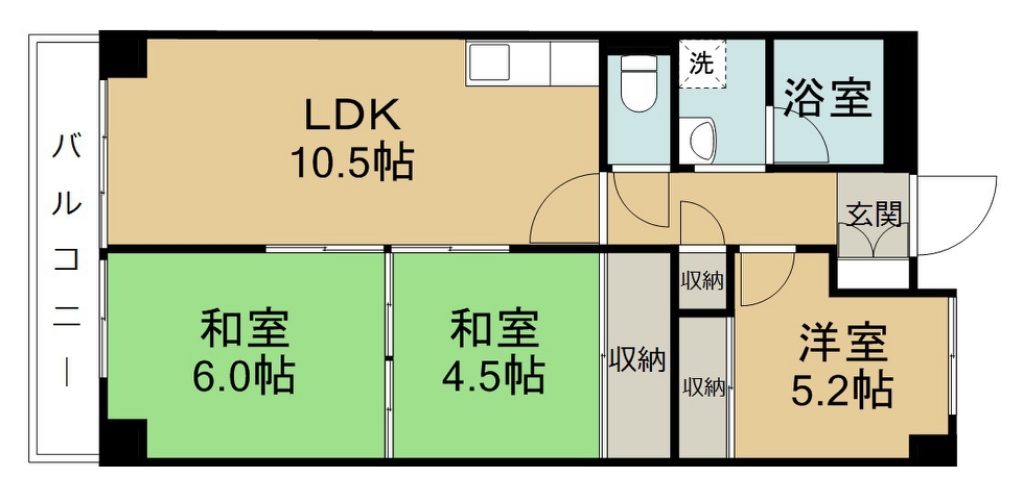 ポラリスビル 間取り図