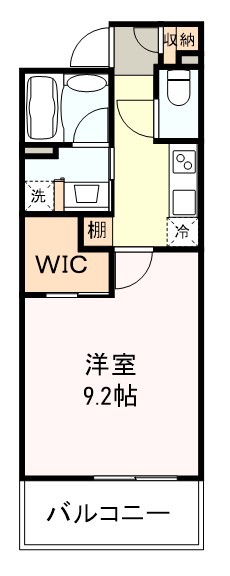 リージア勾当台公園 1103号室 間取り