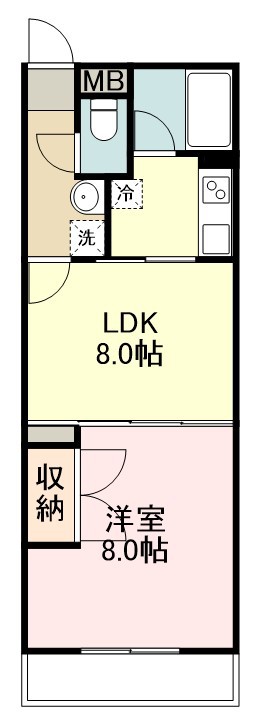 ミツエリートマンション 103号室 間取り