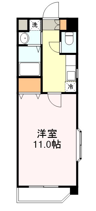 アニバーサリー第九木町通 803号室 間取り