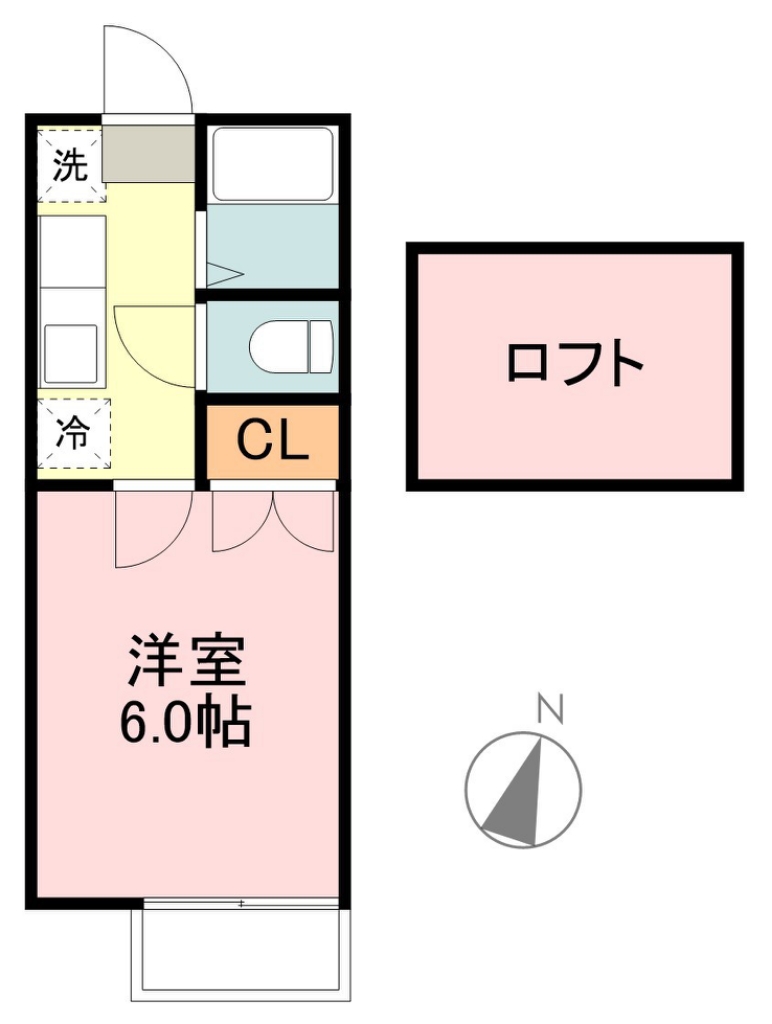 ヴィラコート水の森 間取り図