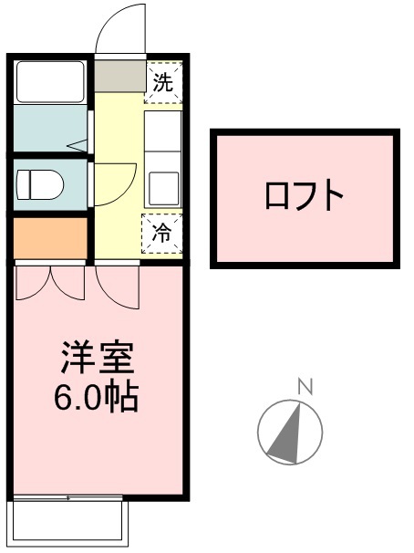 ヴィラコート水の森 間取り図