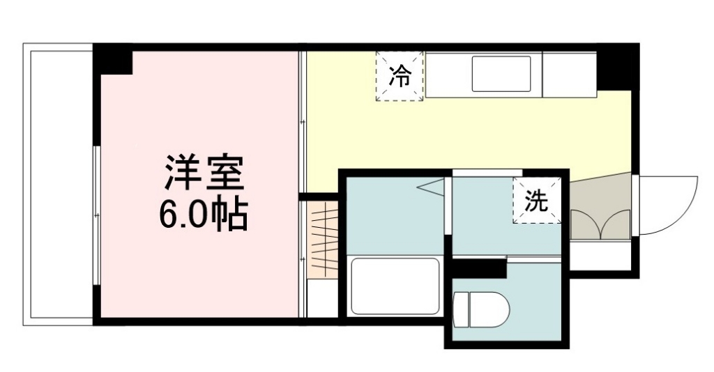 日東ハイツ 503号室 間取り