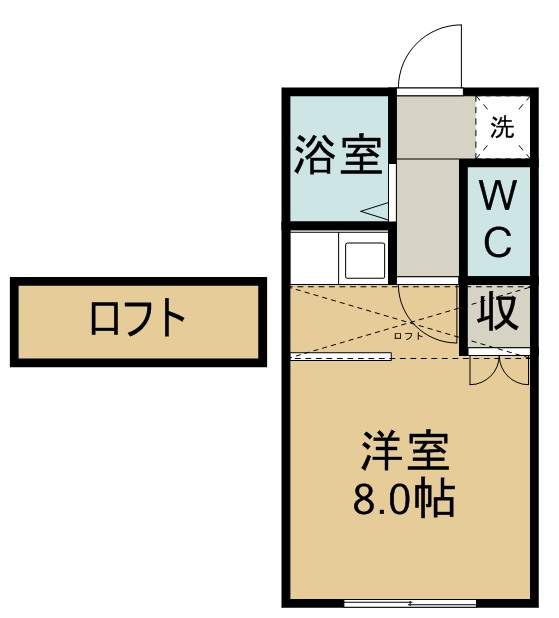 メゾン福住 間取り図