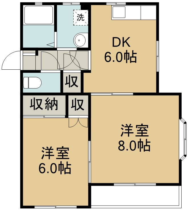 ウィンディ上飯田 間取り図