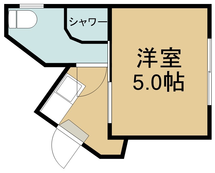 グランド・パンション 305号室 間取り