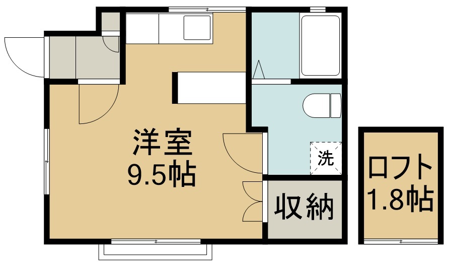 カーサカルテットＢ 間取り図