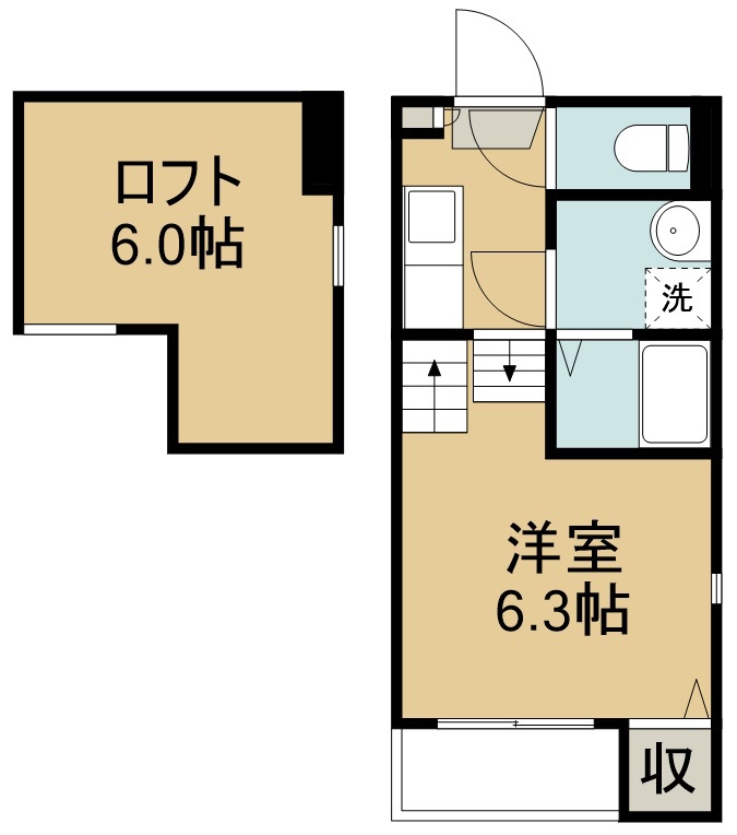 ハーモニーテラス東仙台Ⅶ 間取り図