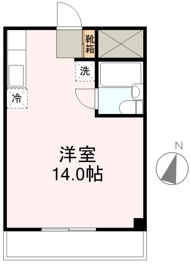 ノーブル片平 間取り図