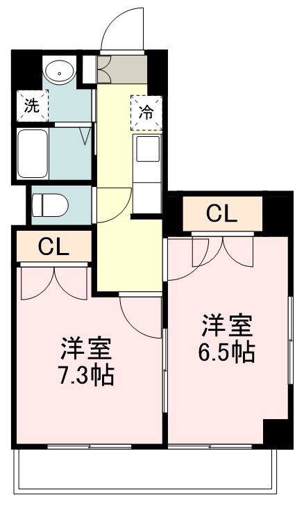 ベルフィオーレ二日町 間取り図