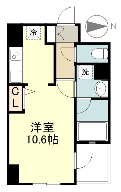 プラウドフラット河原町 306号室 間取り