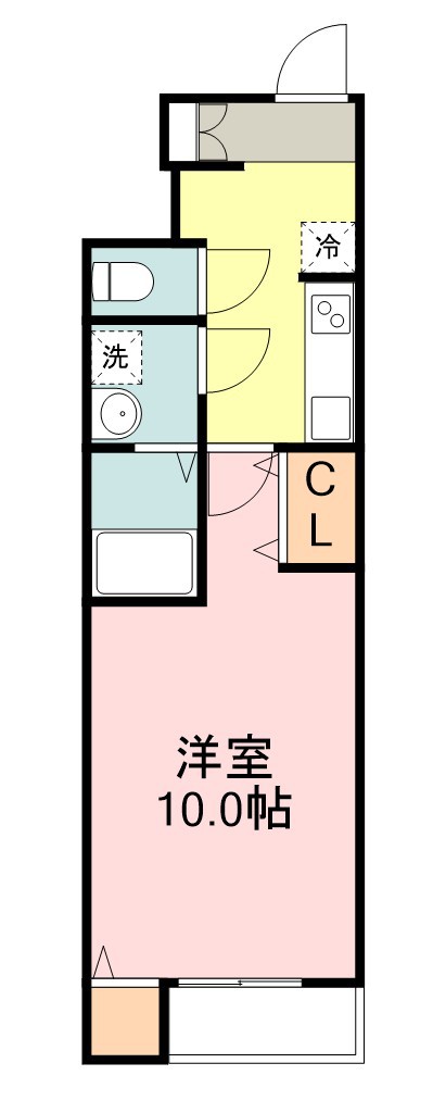 アビタシオン米ヶ袋 間取り図