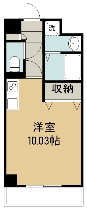 クオーレ薬師堂 間取り図