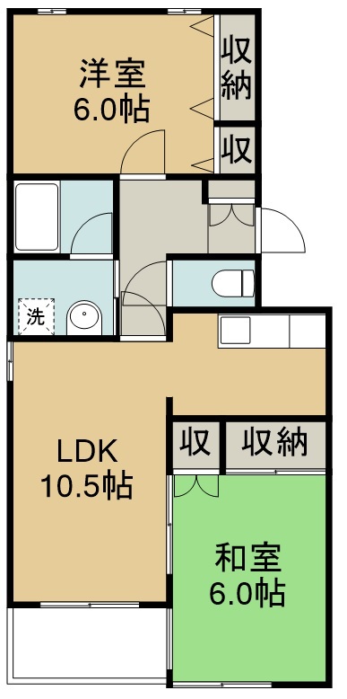 アゼリアコート 間取り図