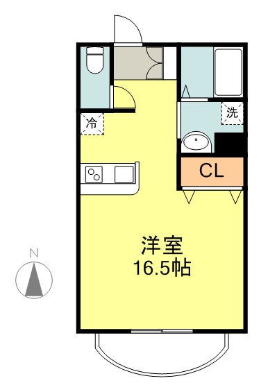 Ｓｕｎ－Ｆｅｌｉｃｅ・１７ 1203号室 間取り