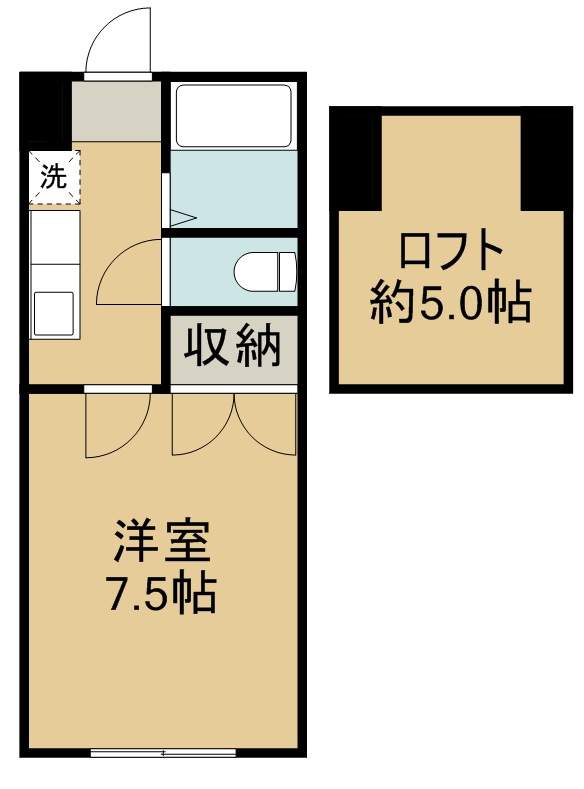 一刻館 間取り図