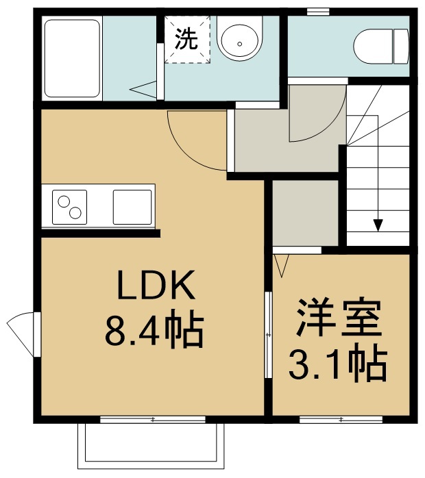 エスペランサⅡ 間取り図