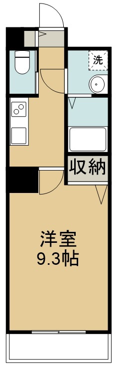 アスコット宮城野 間取り図