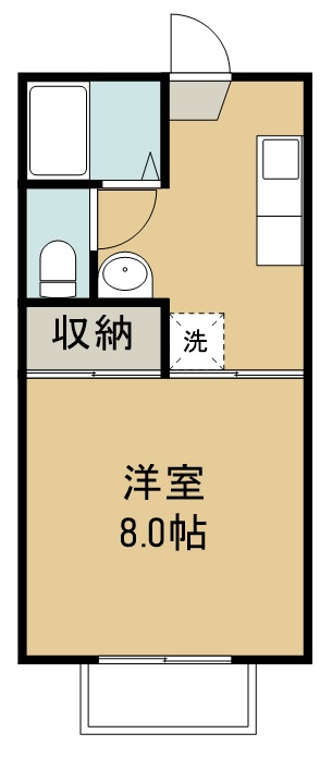 陽光ハイツＡ棟 間取り図