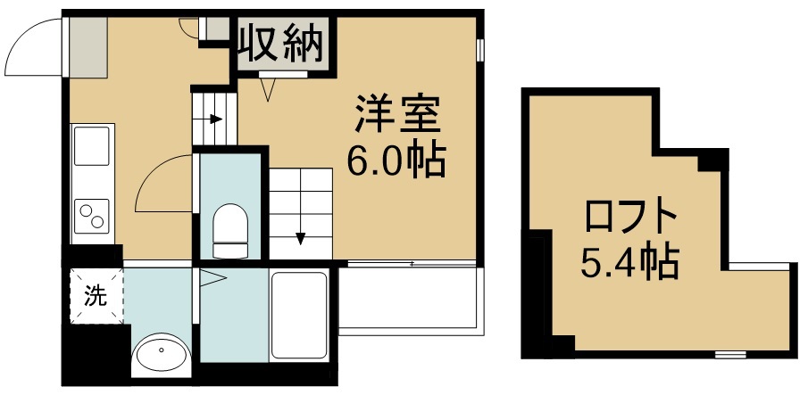 ＲＩＺＥＳＴ春夏秋冬ー春ー 103号室 間取り