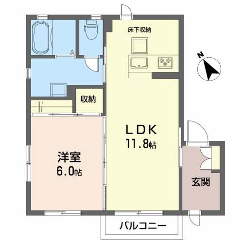 シャーメゾン・コンフォート 間取り図