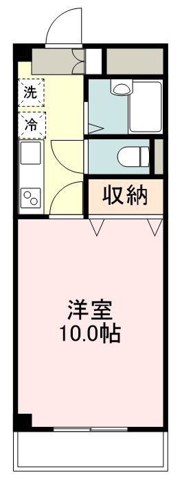 エルスタンザ河原町 402号室 間取り