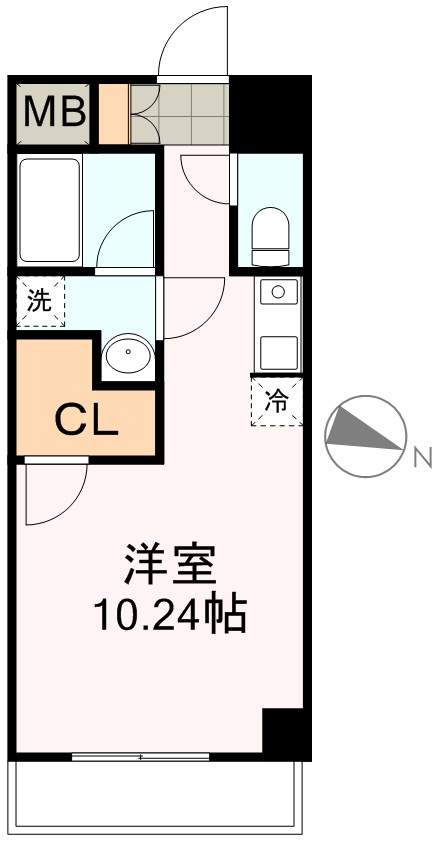 ステラハウス勾当台公園 間取り図