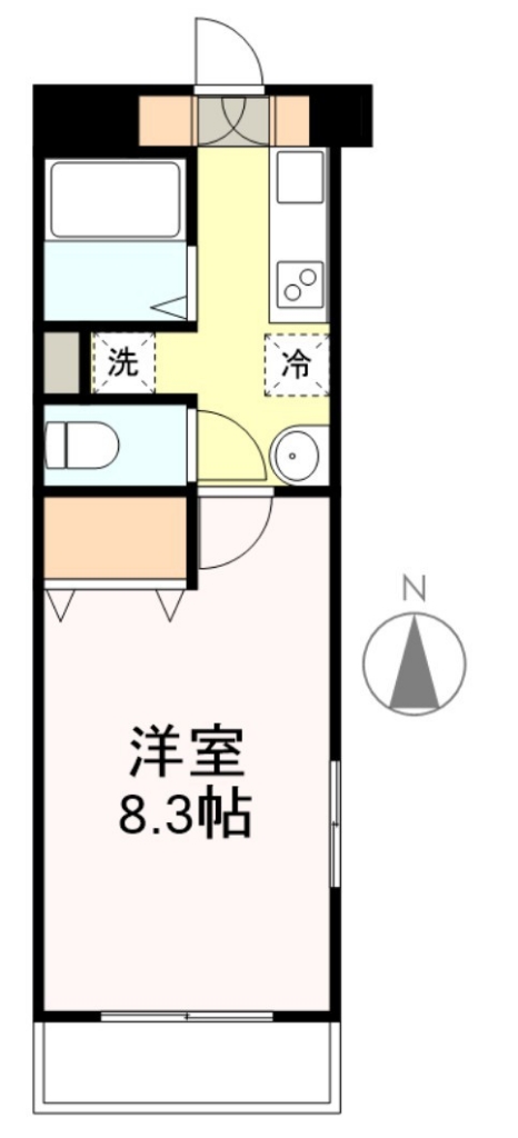 スターリット上杉 間取り図