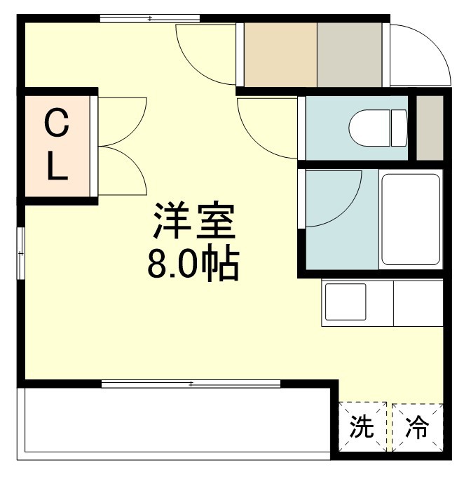 アイショウプラザ旭ヶ丘Ⅲ 間取り図