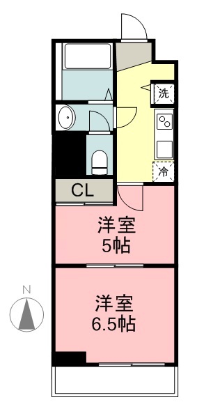 ラ・シール仙台 604号室 間取り