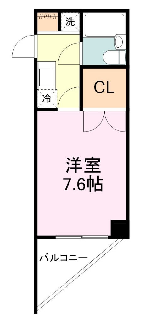 アーバン川内 間取り図